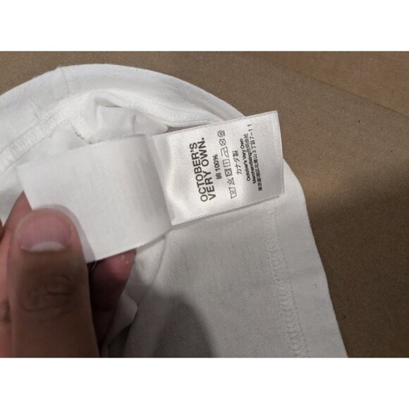 OVO OWL FLOCK T-SHIRT WHITE Men size large Worn once 2022 - Picture 4 of 6